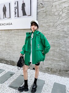 春款风衣外套爆图片