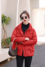 现货2025冬季棉衣新款小个子短款网红女时尚潮流韩版休闲棉服外套，女装棉衣/棉服，木橙西子