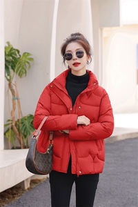 现货2025冬季棉衣新款小个子短款网红女时尚潮流韩版休闲棉服外套图片