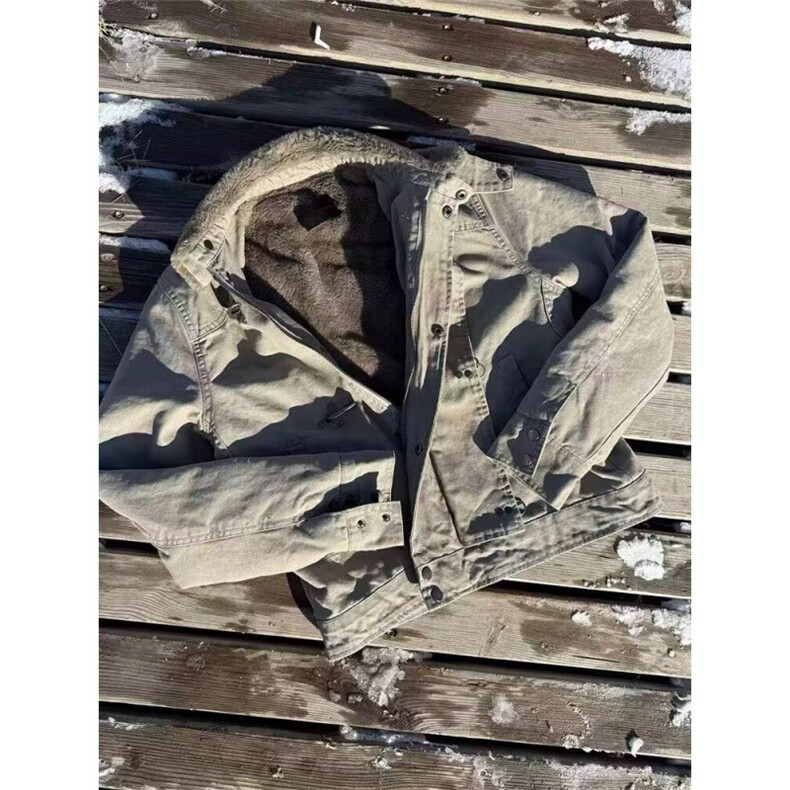 2025新款冬季棉服棉衣男生加厚保暖面包服运动休闲潮牌帅气外套,男装棉衣,四季星座505