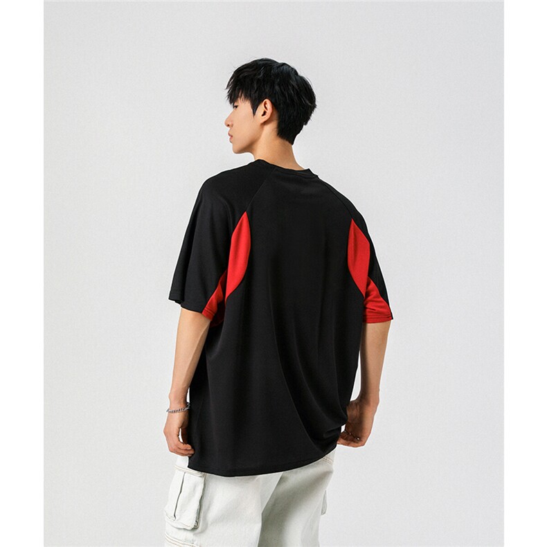 速干运动美式投篮街头印花球服大码M-5XL短袖T恤男DX78028P50控78，男装T恤，星座226-1