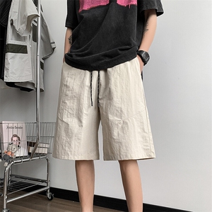 凉感潮牌百搭宽松休闲运动五分裤 8020-P22图片