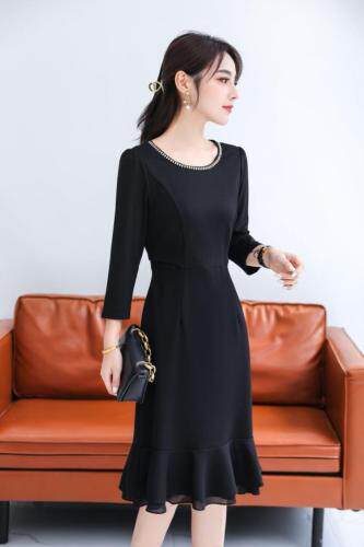 淑女型连衣裙，女装连衣裙，千禧宏运