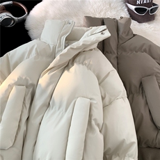 美式冬季复古短款棉服男潮高级感设计感加厚外套情侣D374P128，男装棉衣，电商A335-1（原A458）