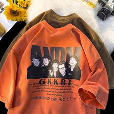蜡染橘色