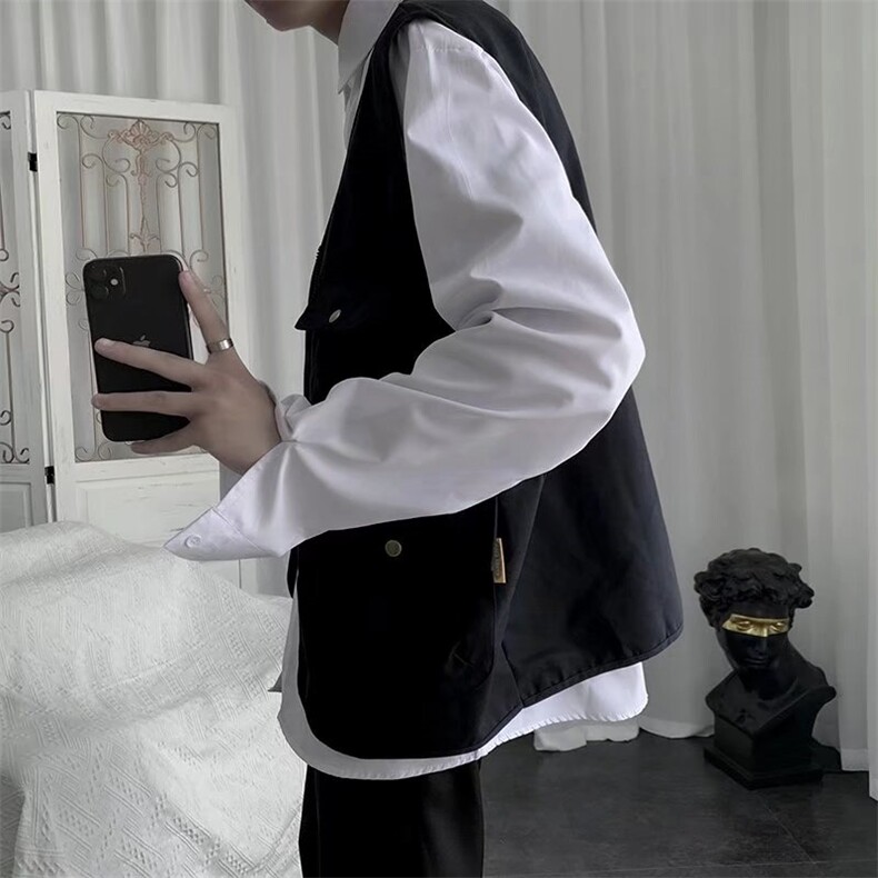 男春季新款韩版潮流马甲B00P32,男装背心/马甲,星座1116-2
