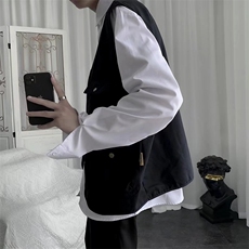 男春季新款韩版潮流马甲B00P32，男装背心/马甲，星座1116-2