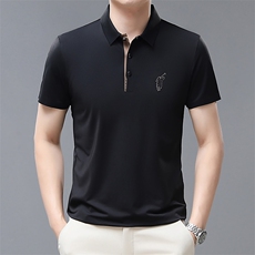 短袖男POLO衫宽松休闲夏季宽松时尚百搭半袖男士上衣QP1618-P63，男装Polo衫，星座1105-3