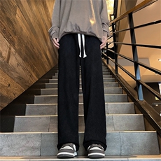 K903-P35美式灯芯绒扎染宽松型直筒休闲裤，男装休闲裤，星座1501-1