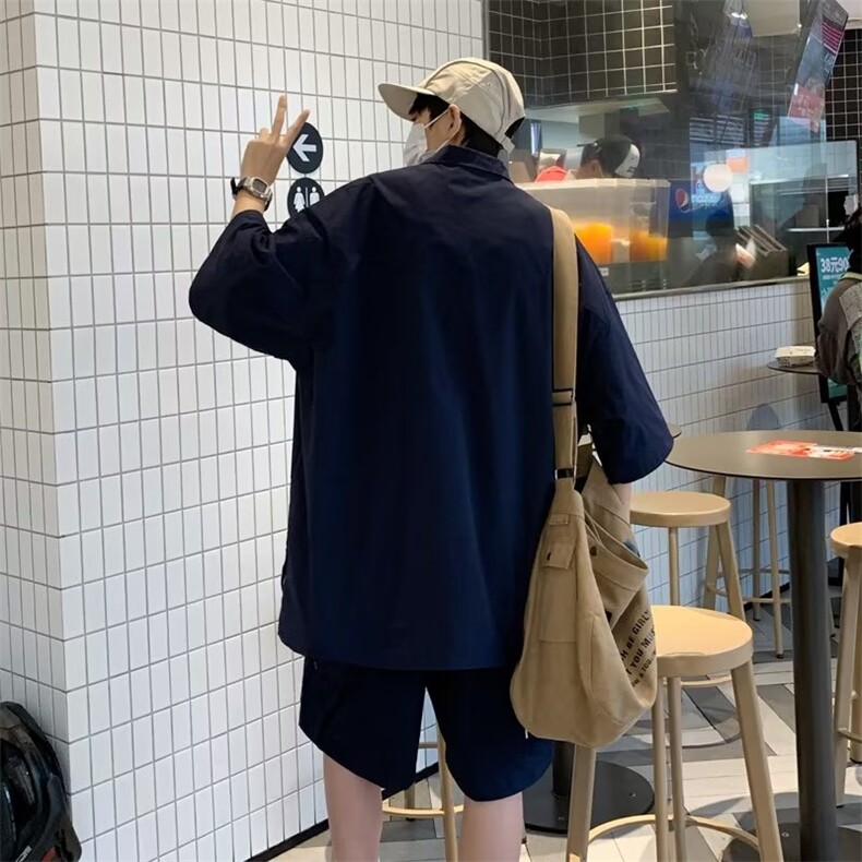 男潮流休闲套装宽松套装运动套装A09P55,男装休闲套装,星座1116-2