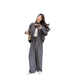 新款现货，灰色两件套276-2538-P185-K278图片