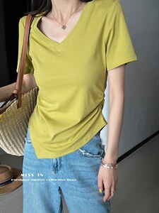 现货 设计师款不规则T色彩随心选图片