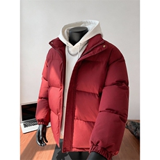 现货高品质美式高街冬季重磅三防加厚羽绒棉衣厚外套面包棉服，男装棉衣，电商A486