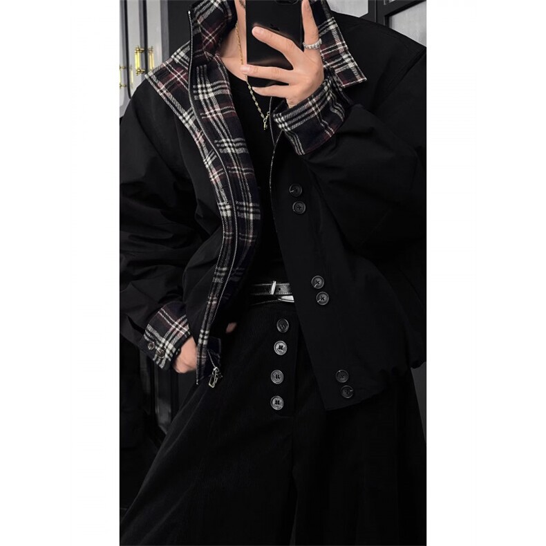 2025新款冬季棉服棉衣男生加厚保暖面包服运动休闲潮牌帅气外套,男装棉衣,四季星座505