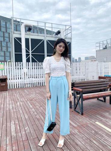 夏季新款韩版公主上衣，女装，邱小姐