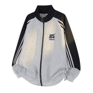 春季现货开杉宽松套头半高领卫衣男DSA157B-W5868-P55图片