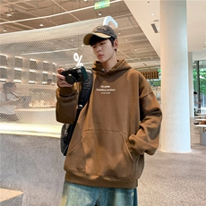 纯色卫衣男潮ins港风潮流圆领ET13P38，男装卫衣，星座1116-2