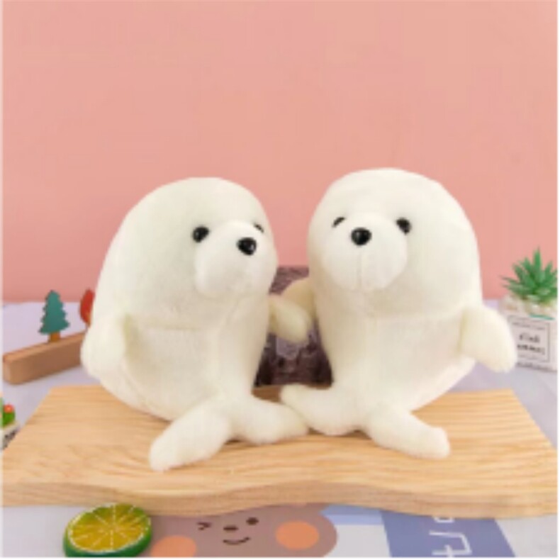 海豹公仔，优优毛绒玩具