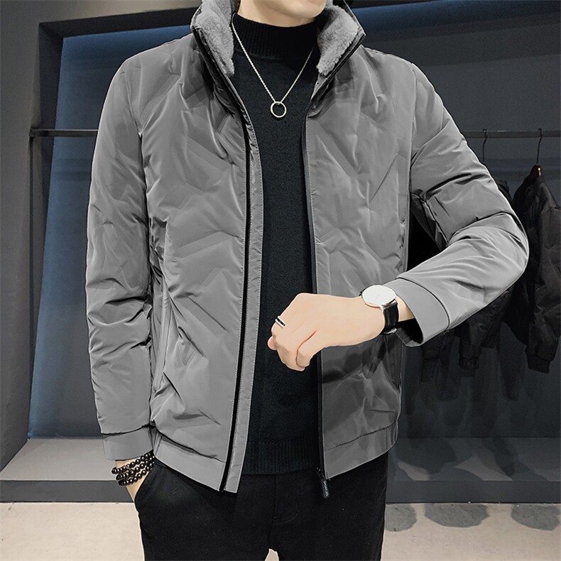 XZ5072186P165冬季男士中青年毛领羽绒服保暖外套羽绒衣外衣潮,男装羽绒服,星座115A(原星座507）
