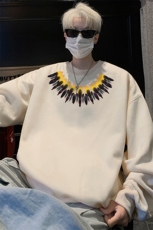 ！圆领卫衣男装港风长袖t恤男外套男WY546-特P23，男装T恤，电商B371