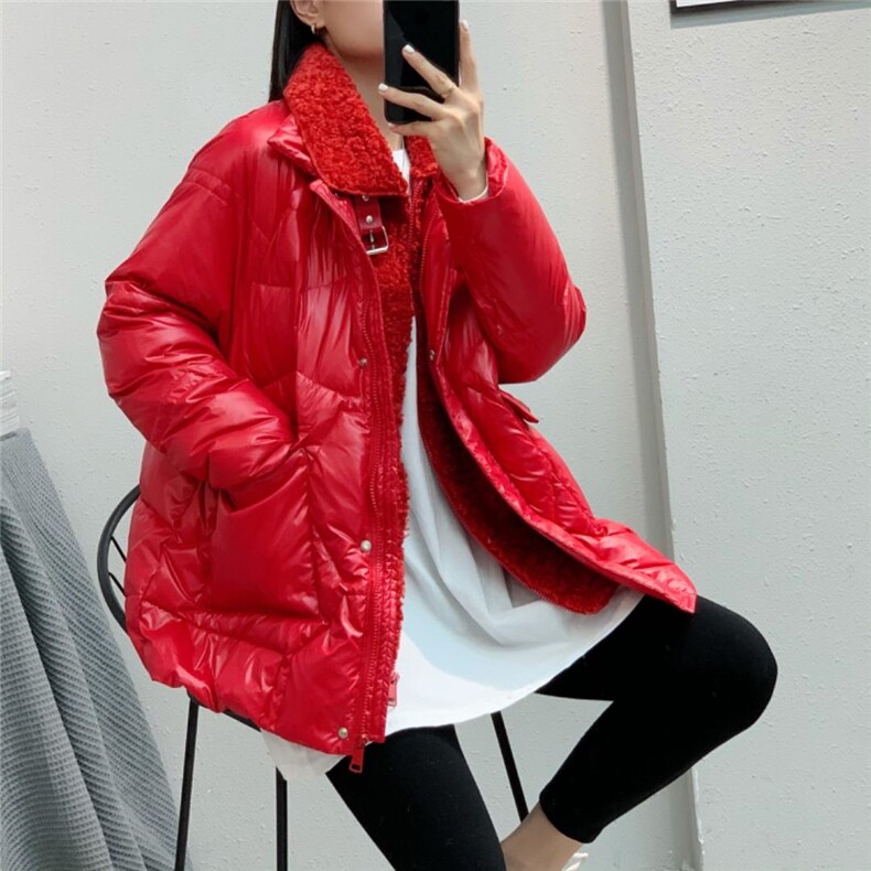 假两件羽绒服，女装羽绒服，视线·L