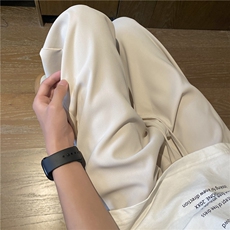 抖音品质夏季潮流修身垂感小脚西裤休闲裤B315-K24125-特p30控58，男装休闲裤，电商B315