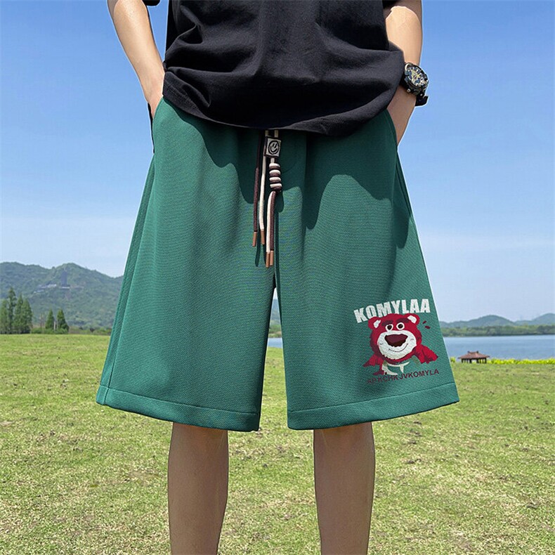 已注册新款直播抖音得物品质菠萝格运动男休闲短裤K062P30,男装牛仔裤,电商C408-1(原B339-1)