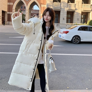 长款过膝宽松超保暖羽绒服190-F8803-P230-K348-50图片