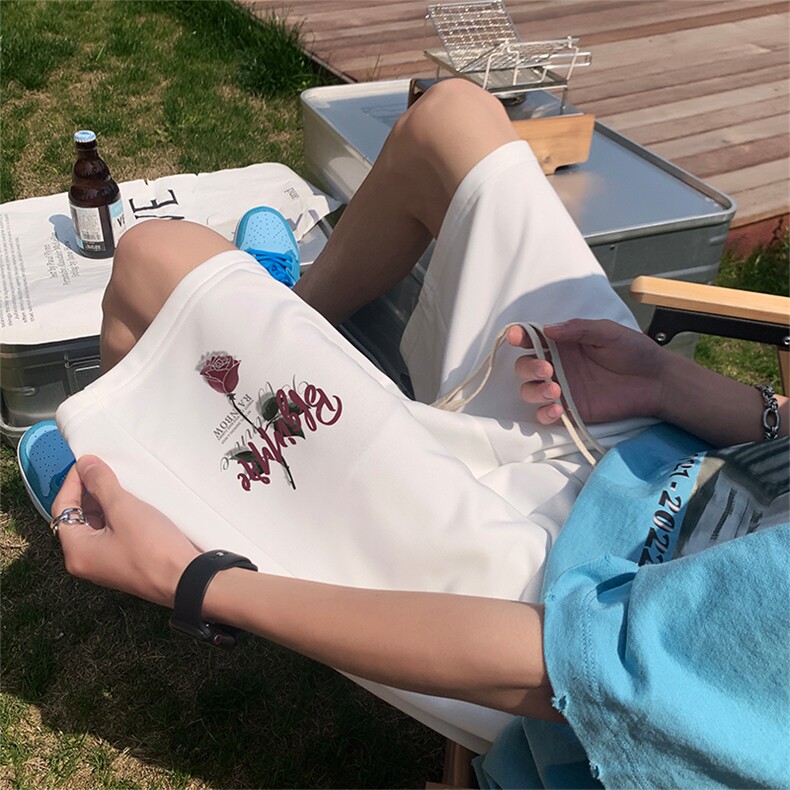 抖音直播得物品质男运动中裤五分短裤K0506P28控39,男装牛仔裤,电商C408(原B339-1)