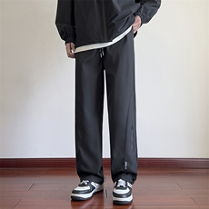 秋季冲锋裤男防水男士休闲裤男宽松束脚直筒长裤A266-KZ8022-P28，男装休闲裤，电商A266