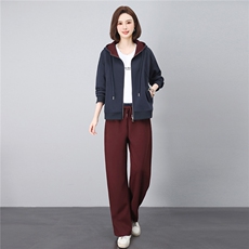 藏青+安哥拉红裤