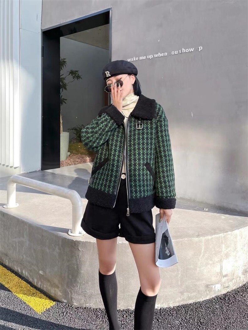 羊羔毛外套加款,女装其它,中广青青
