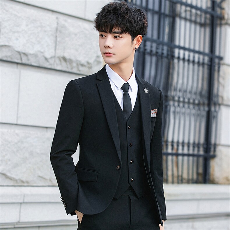 2022款西装男装韩版修身商务休闲小西服英伦风礼服单西外套p155,男装西服套装,电商A355（原A415）