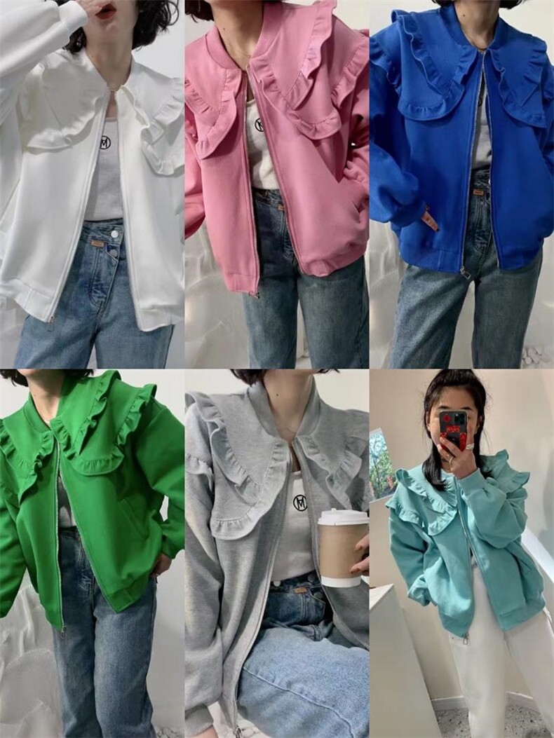 木耳边外套，其它，一颗柠檬