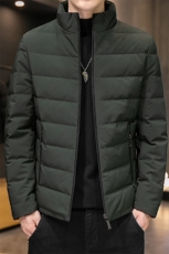 冬季新款男士商务休闲羽绒服中青年厚款保暖男装外套白鸭绒上衣，男装羽绒服，电商B212（原钱塘6029）