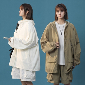 UPF100+有报告 凉感轻薄透气套装防晒服 两件套HS622-P75图片