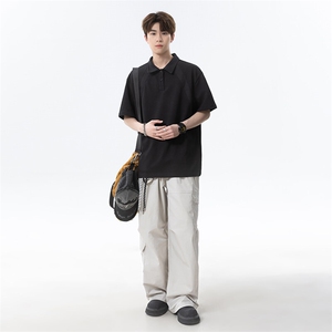 解构polo衫翻领短袖t恤男 cp161-特p30图片