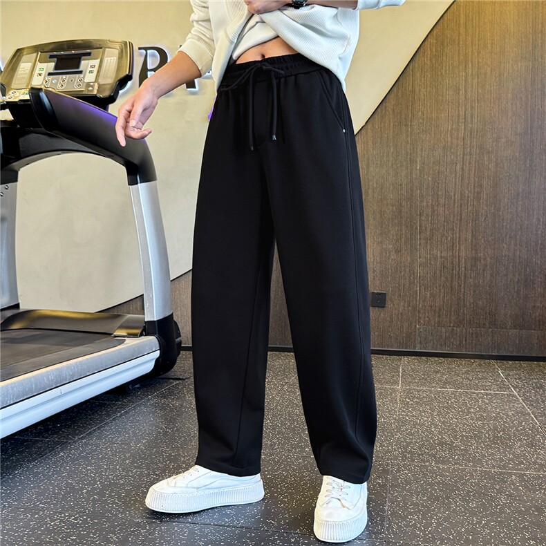 2026新款春季裤子男款美式休闲潮牌卫裤男弯刀裤A313-261156-P68,男装休闲裤,电商A313