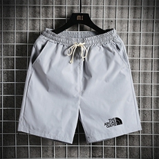 DK39232-P15港风休闲短裤男士大码运动五分裤男中裤男马裤网格，男装休闲裤，电商A040A
