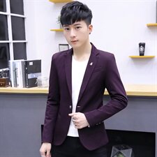 2021年秋装男士西服韩版小西装外套修身青年休闲潮流显瘦，男装西服，星座509