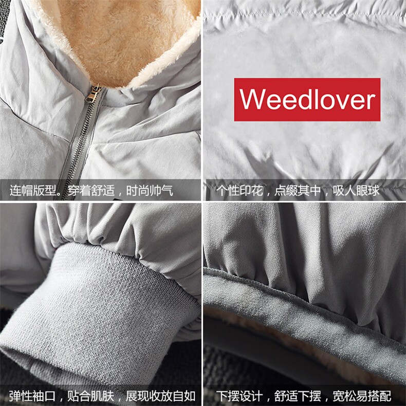 MY16046-P100加厚加绒连帽棉衣男大码棉服男面包服男,男装棉衣,电商A040A