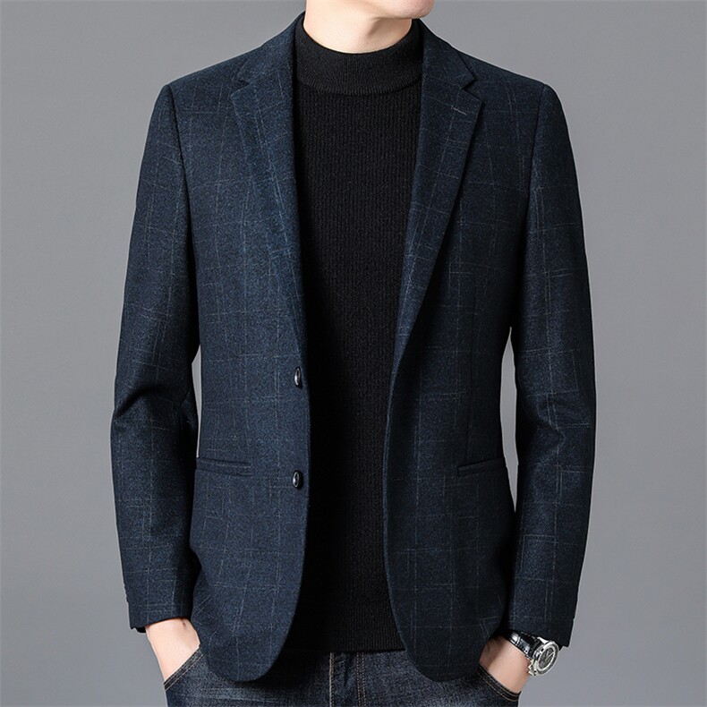 AH23327钱塘2020-3秋季时尚休闲简约中青年男士西服外套P150图片