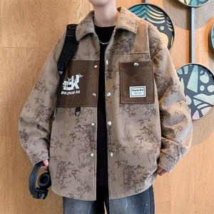 网络图现货  潮牌牛仔男装休闲衬衫JK001 M-4XL-P68  5XL-8XL-P70图片