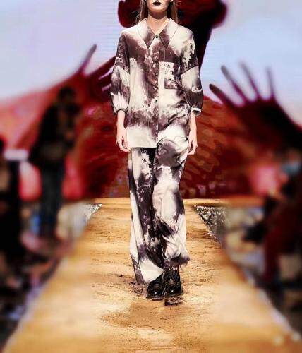 夏季新款-水墨画系列，其它，听松