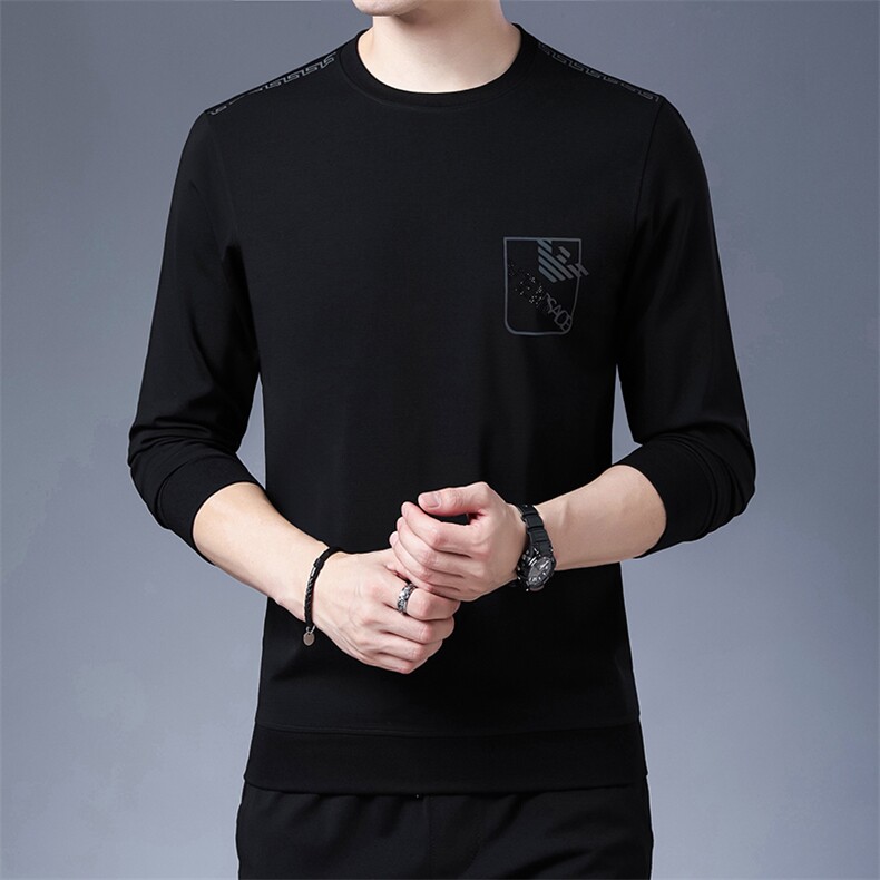 SA8928钱塘2020-2中青年男士圆领冬季厚款帅气潮流卫衣P62,男装卫衣,钱塘207-2