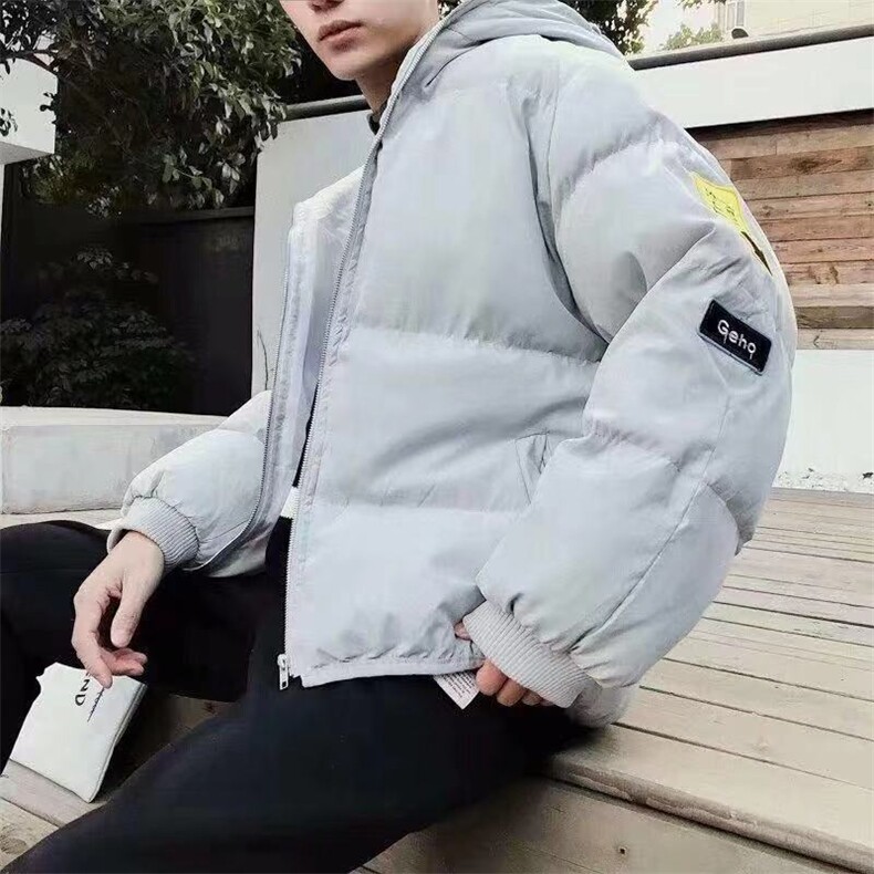 新款面包服韩版短款男士棉袄连帽潮流外套F12-P40拿货有差价,男装棉衣,星座1309