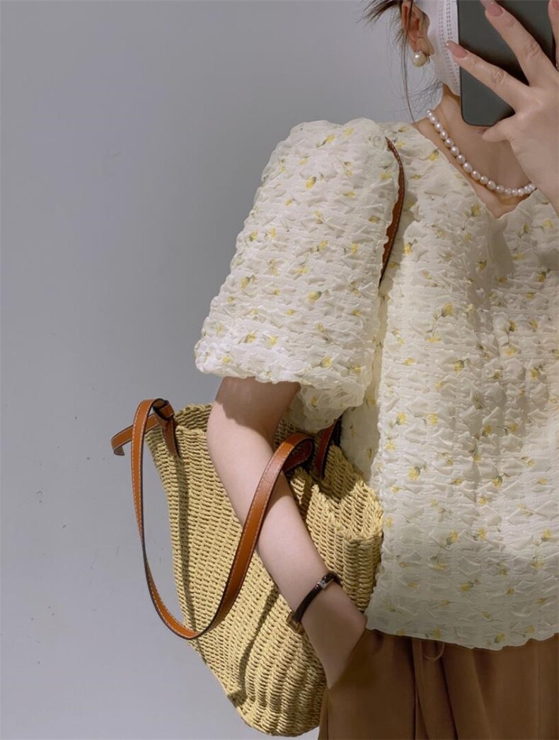 碎花小衫，其它，驿谷