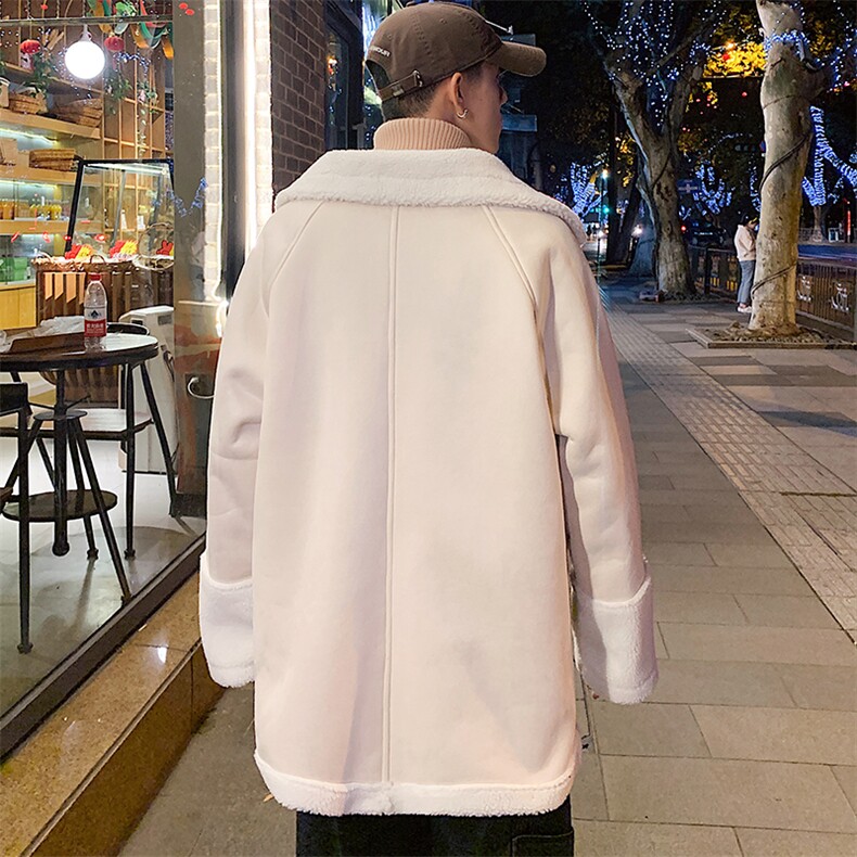 19冬港风休闲男女情侣学生宽松羊羔毛棉衣棉服外套504-Y529-P135,男装棉衣,星座504