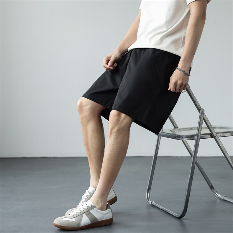 抖音品质冰丝工装短裤男士夏季2025新款A146-GY256特p25量大优,男装牛仔裤,HDA146