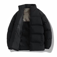 冬季新款棉衣男情侣撞色面包服立领棉服保暖宽松外套棉袄TT03P60，男装棉衣，星座1013-5